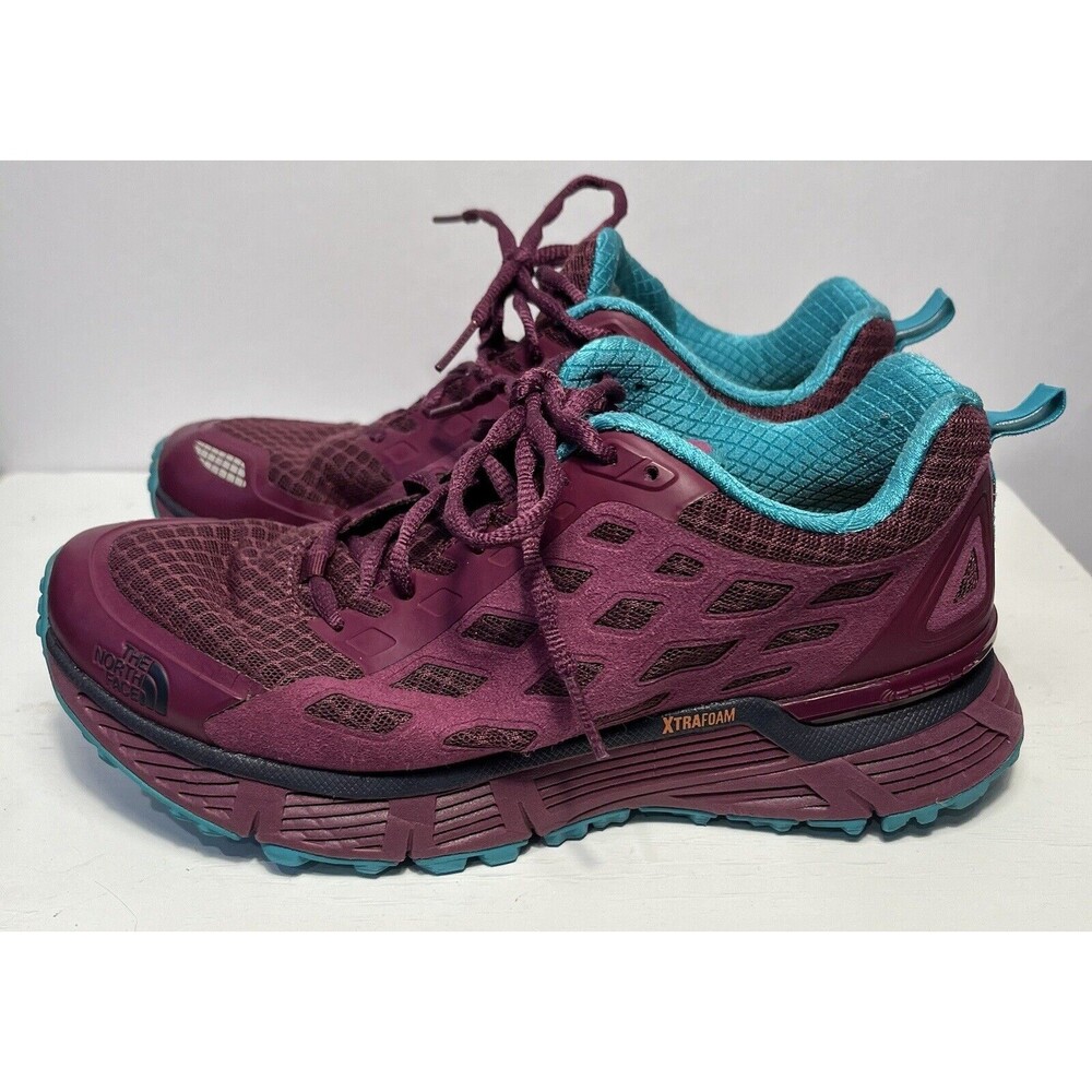 The North Face Shoes Women 8.5 Vibram Cradle Hiking Purple Endurance TR Xtrafoam